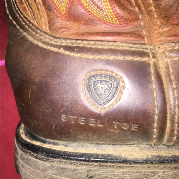 Ariat steel toe boots
